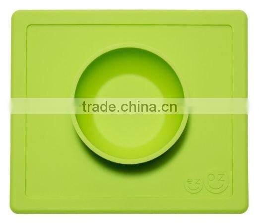 Custom Food Grade Baby Snack Mat Food Mat Silicone Baby Placemat