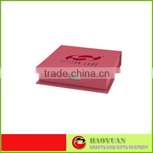 Free samples Recycled paper box with sticky notes for promotion-HYSN015