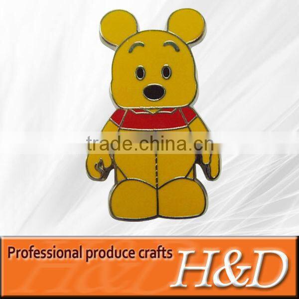 special shape customized metal labels and tags for handbags