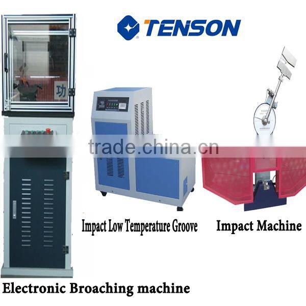 Auto Charpy impact testing machine 300J/500J with low temperature groove