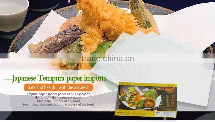 Guangzhou factory price food oil absorbing tempura paper oil resistant paper oil filter paper