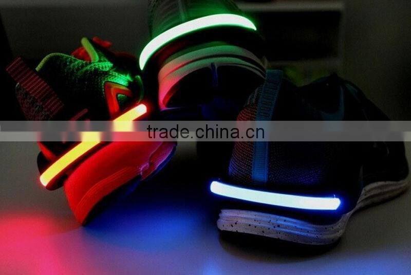 Sports Safety Shoes Clip LED Light Sport Running Walking Bike Cycling Light