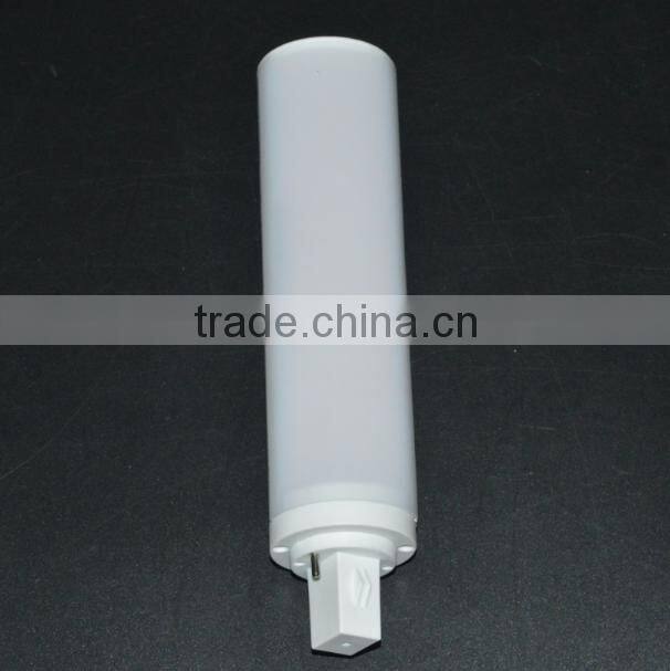 10W LED PL Light 2700k-7000k 2pin/ 4pin PLC LED Light G23/G24 Base