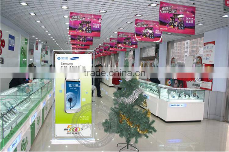 Stable advertising picture display racks