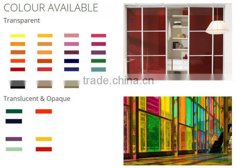 decorative color eva film high transparent for laminating glass
