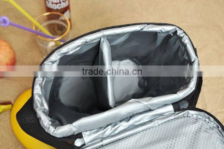 two bottles outdoor picnic insulated cooler wine cooler bag