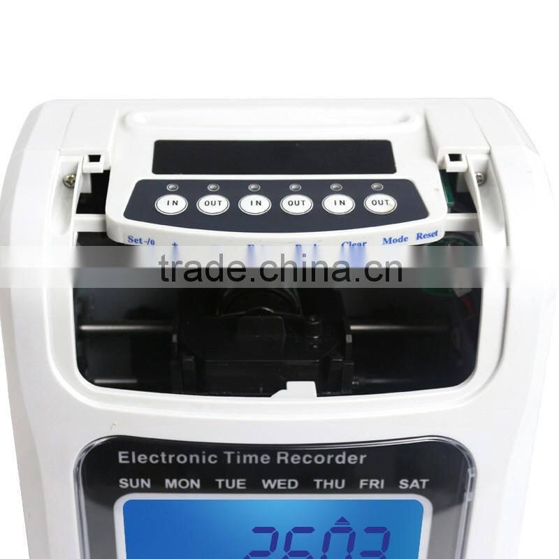 time sheet punch attendance machine