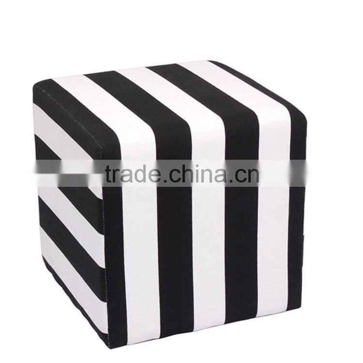 wholesale lots multi color diced ottoman / puff