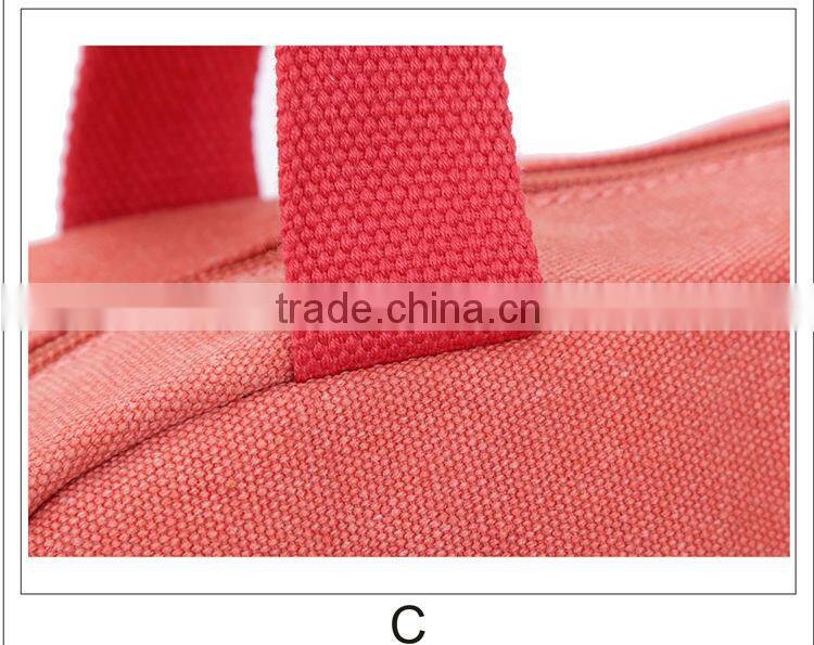 ladies canvas handbags 2014,Canvas and leather tote bag,canvas handbag with leather