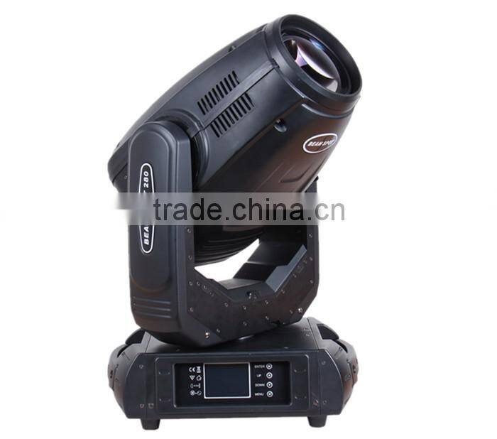 Wedding stage dj lighting sharpy 10r 280w beam spot moving head lights