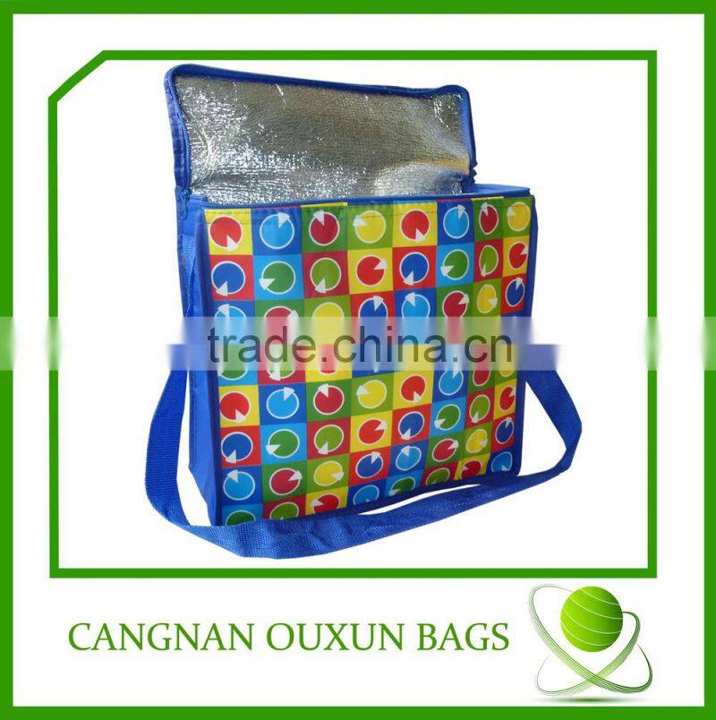 Beautiful in color non woven solar powered cooler bags