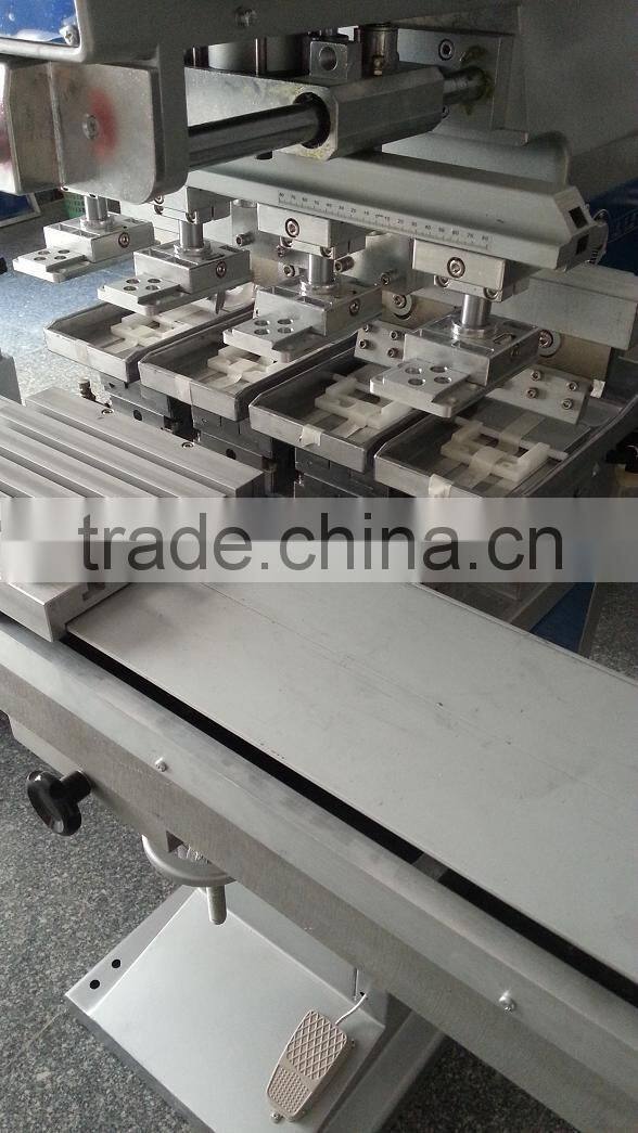 GW-P4/S 4 Color Rotary Table Pad Printing