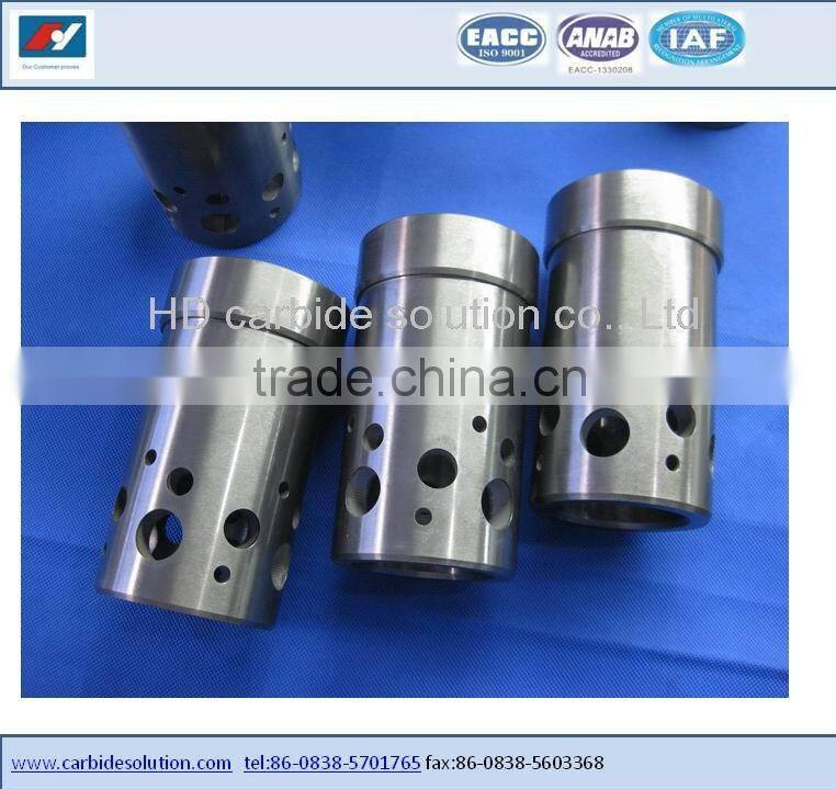 API Tungsten carbide alloy choke beans with steels