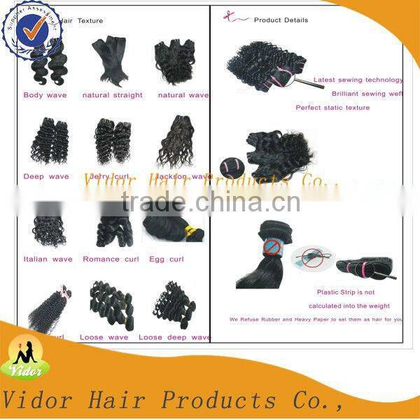 Wholesale Factory Price 7A Top Grade Real Virgin Brazilian Hair