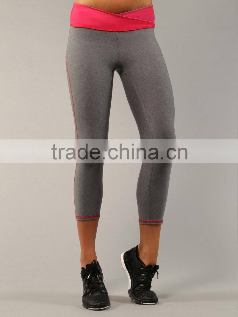 wholesale supplex spandex dry fit sports legging lady yoga leggings