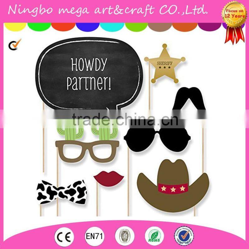 Adult Birthday - Silver - Photo Booth Props Kit - 20 Count