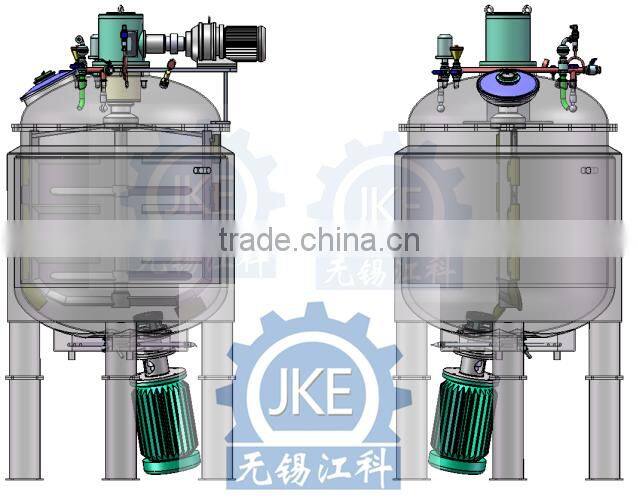 MT-1000L Cosmetic Cream Mixing Tank with Agitator
