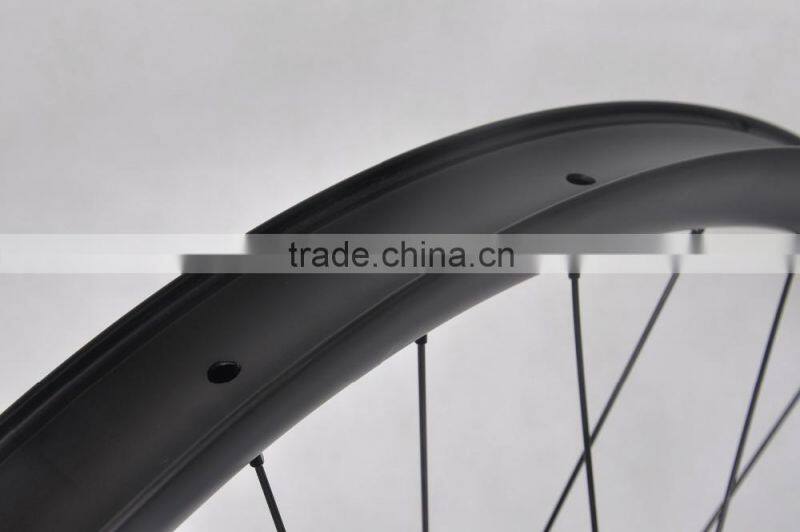 29er plus carbon mtb bike wheels 50mm carbon wheels DT champion spokes chosen hub 15*150 and 12*197mm hub