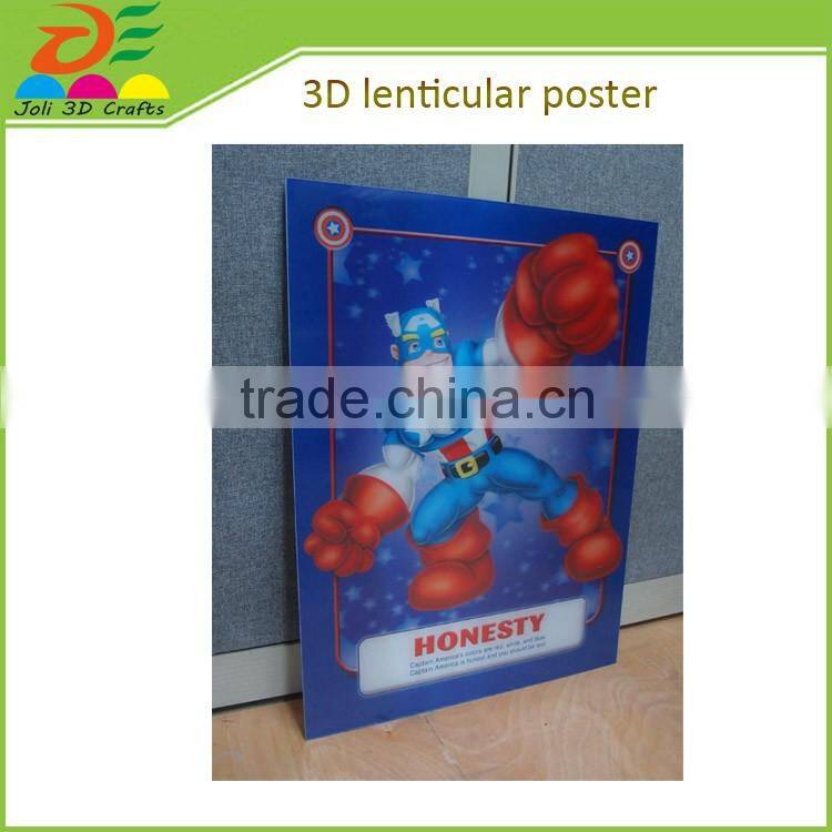 Promotional 3d Movie Poster printing