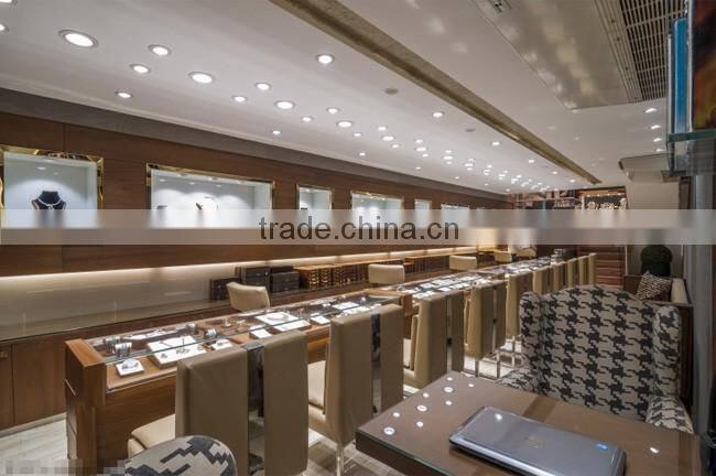 2017 new design layal 3d rendering jewellery store interior design