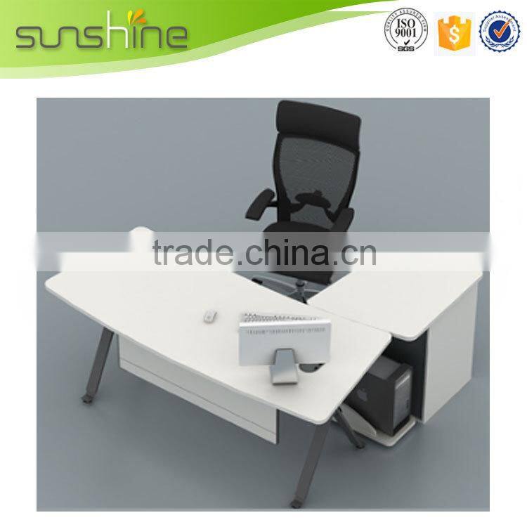 Hot new hot sale promotion lacquered executive office desk