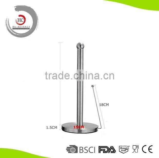 Top Selling Product Of Stainless Steel Standing Towel Holder Kitchen Paper Holder