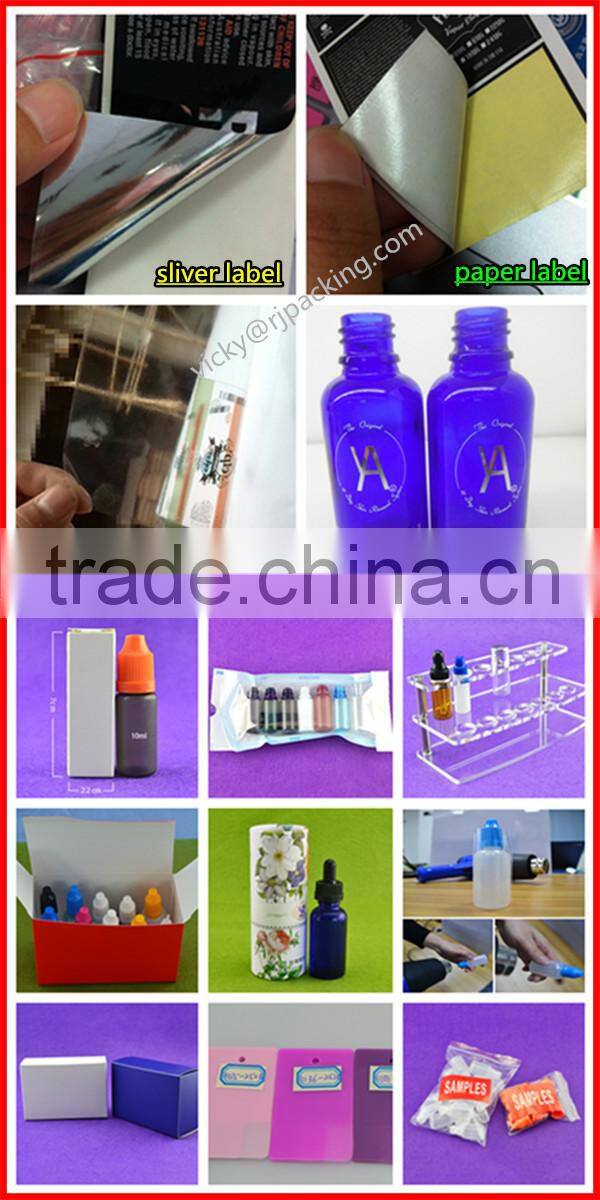 15ml PE Bottles With Childproof Cap Custom Labels