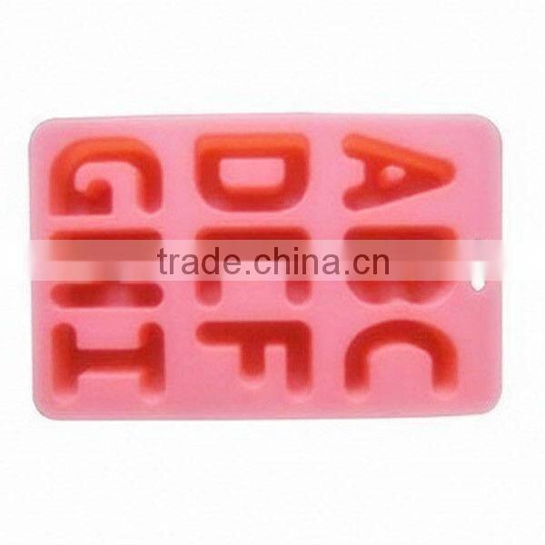 Letter Shaped Funny Custom Silicone Cake Mold