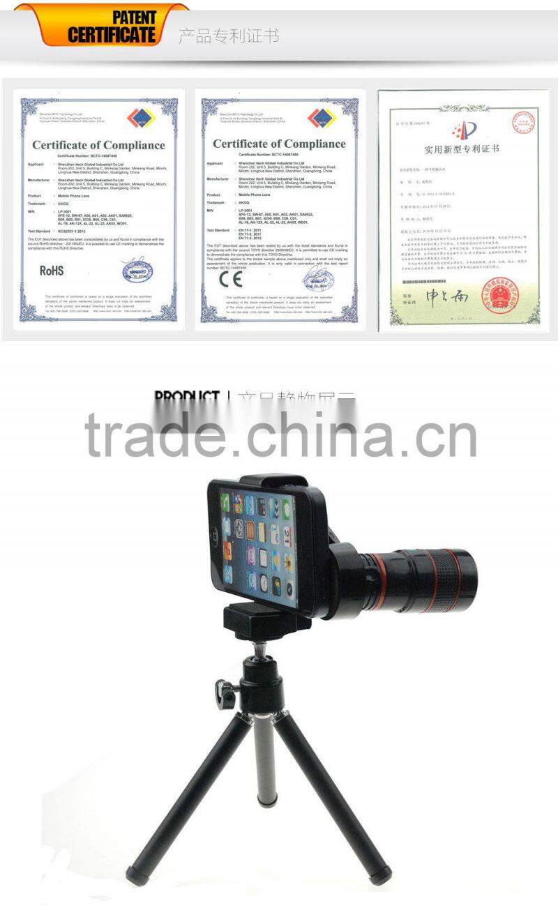 8X Optical Zoom Camera Telescope Lens Case Cover For Apple iPhone 5 5s