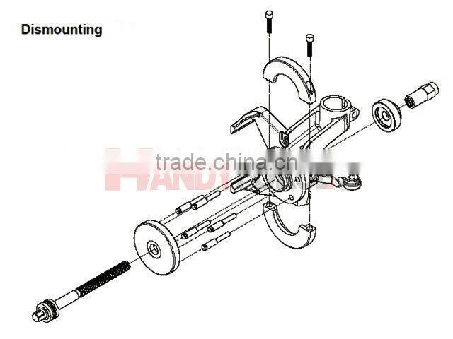 Wheel Hub & Wheel Bearing Tool Set, Under Car Service Tools of Auto Repair Tools