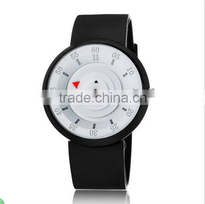 Fashion black white silicone band watch,creative student sport watch,custom colorful Chinese supply silicon watch