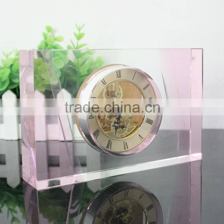 Diy Crystal Desktop Clock for decoration