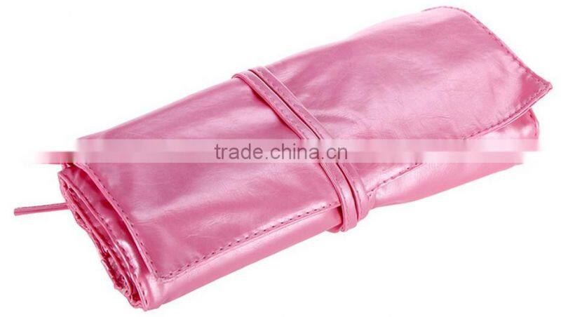 High Quality 32pcs Pink Soft Synthetic Hair makeup brushes with PU Bag