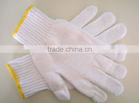 White Cotton Gloves, CE / ISO certificated