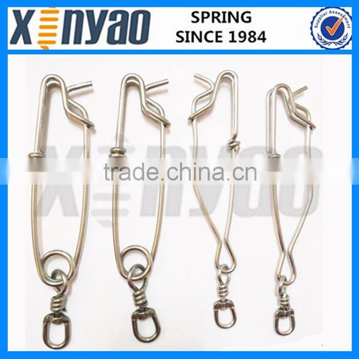 Stainless steel fishing longline with swivel