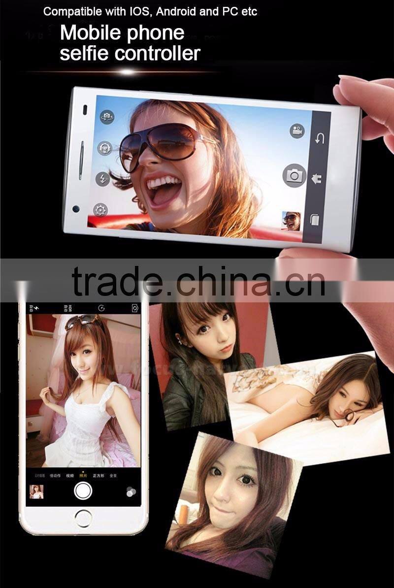 2016 factory direct price bluetooth wireless selfie shutter remote for gaming