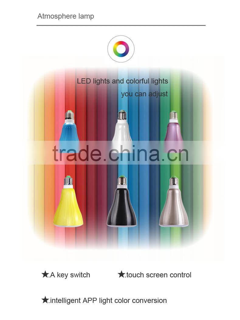 APP Control Bluetooth LED Bulb Speaker