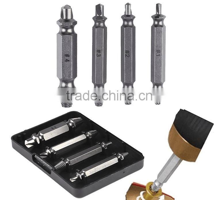 As seen on TV Speed Out 4pc Damaged Screw Extractor Use With Any Drill