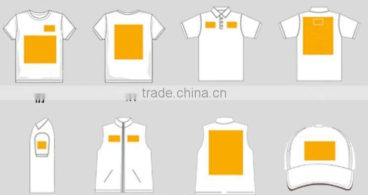 High Quality custom shirt plain 40 yarns 200 grams with LOGO