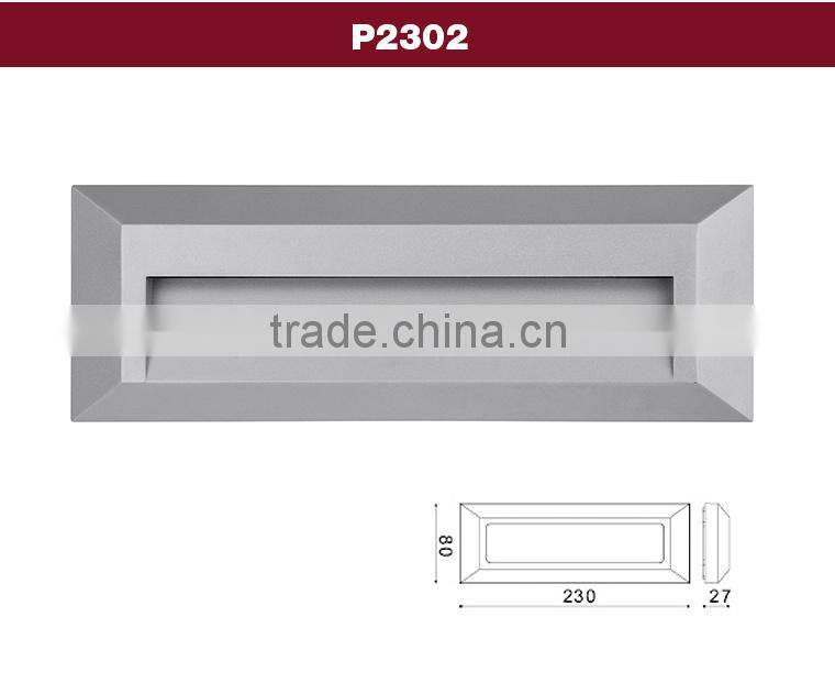 rectangle led step stair wall light,surface mounted ,top sale products