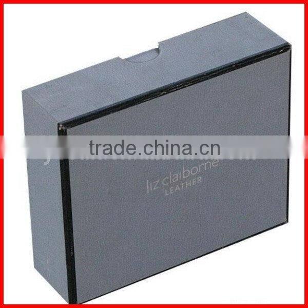 Fashionable yellow Folding shoe Boxes With silk Ribbon