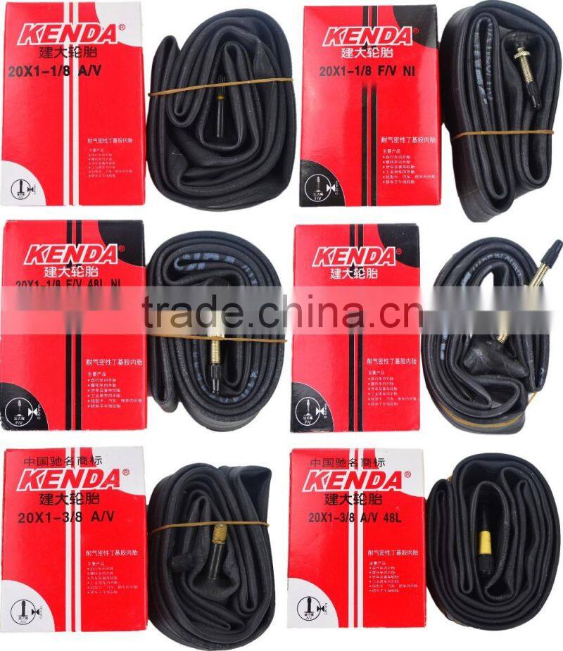 hot sale high quality factory price wear resistant KENDA bicycle tubes bicycle parts