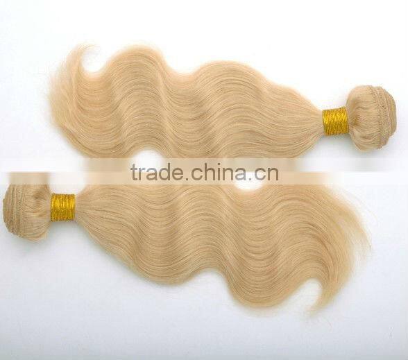 top quality factory price hand tied two tone brazilian hair weft