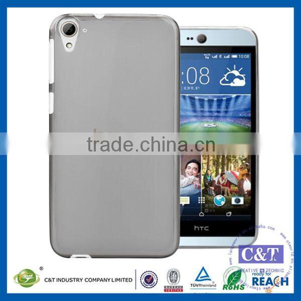 C&T Transparent Clear TPU Gel Soft Case Back Cover for HTC Desire 825