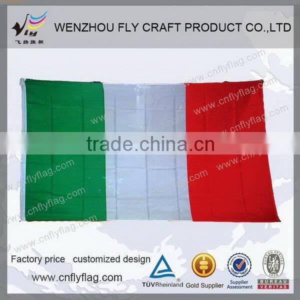 Top quality classical Dominican republic national flag