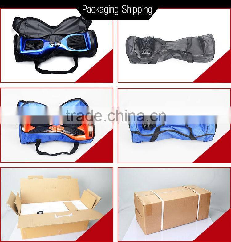 Standard 6.5 inch smart bluetooth lamborghini hoverboard with Samsung battery