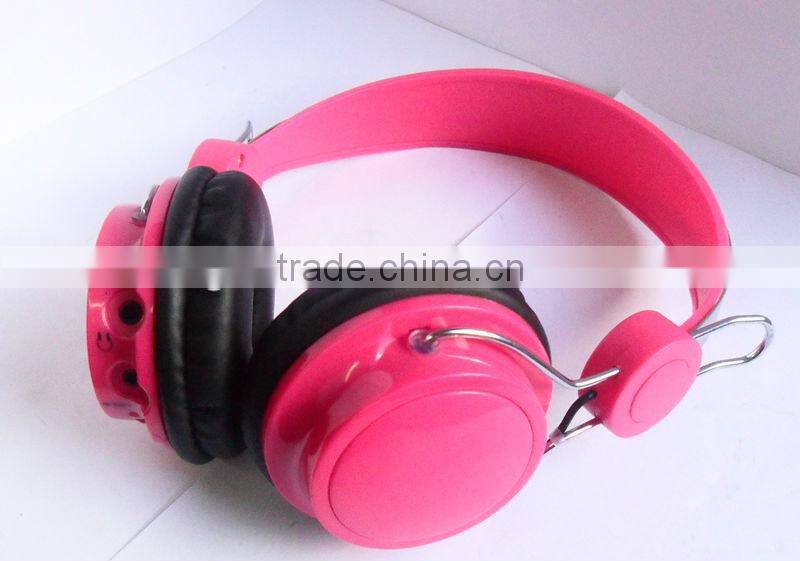 Multifunction memory card TF FM hadphone with MP3 function