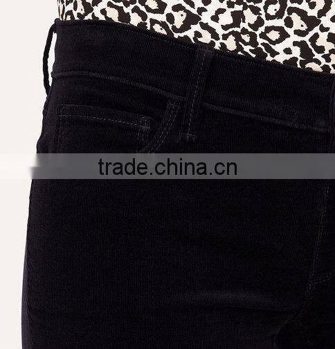 MODERN SKINNY COTTON CORDUROY PANTS