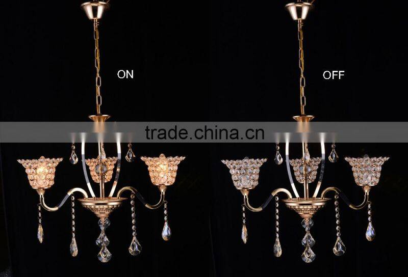 Contemporary Luxury Most Popular Crystal Chandelier with Scallop Drops