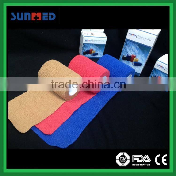 PBT conforming gauze cohesive bandage